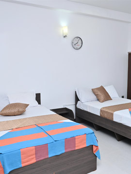 Family room in Negombo, Sri Lanka